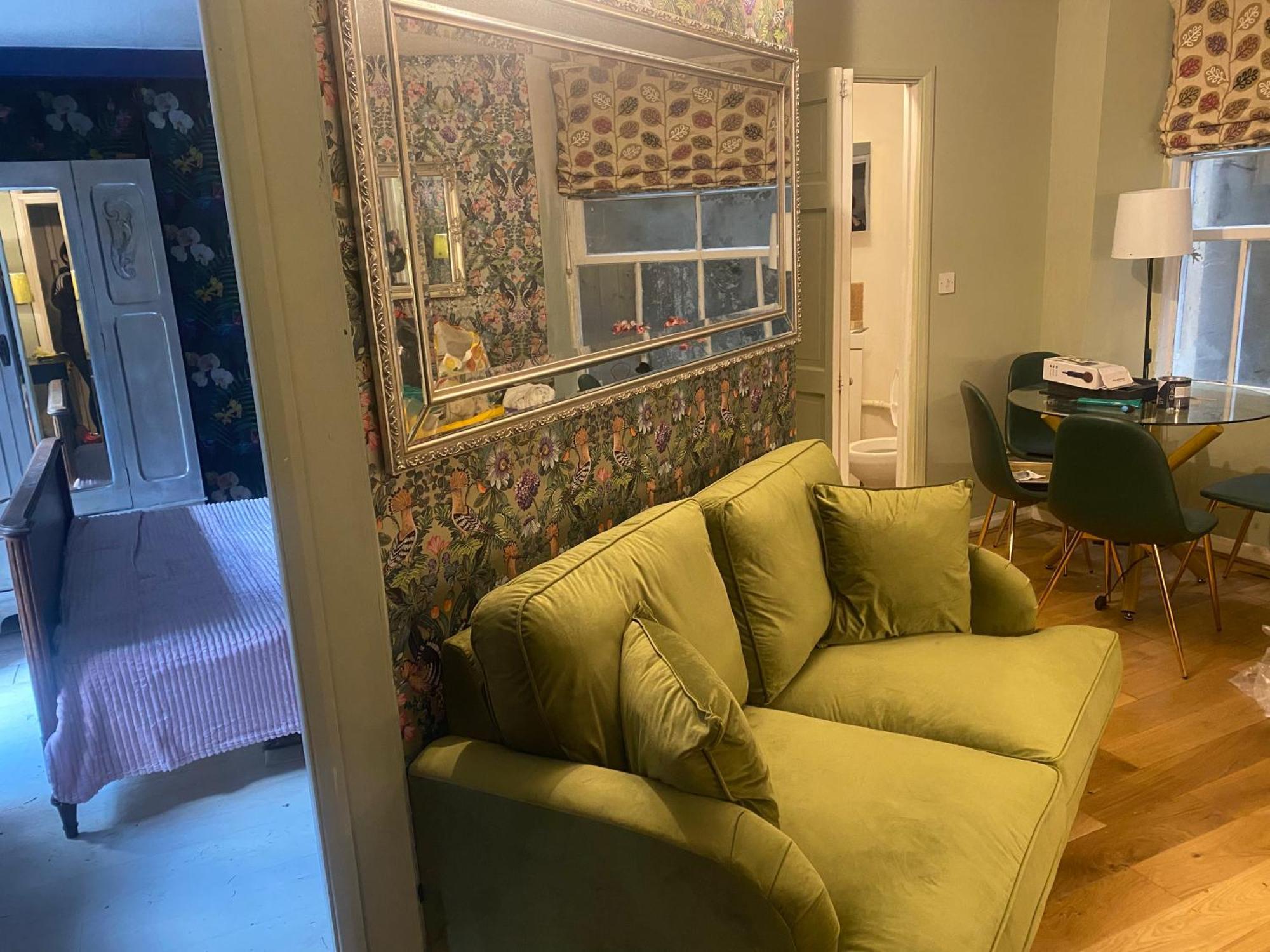 Quiet Lower Floor 2 Bed City Apartment With Private Patio Garden Bath Bagian luar foto